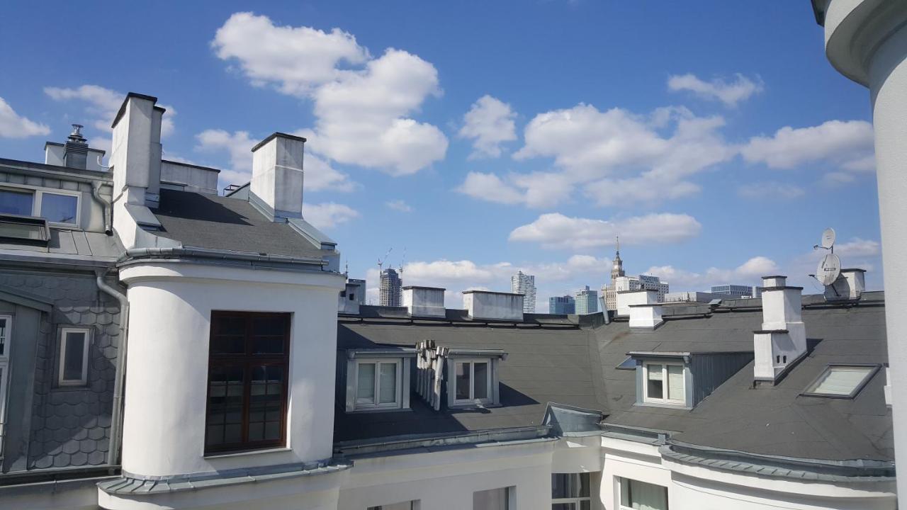 Apartament Na Wilczej Warschau Exterior foto
