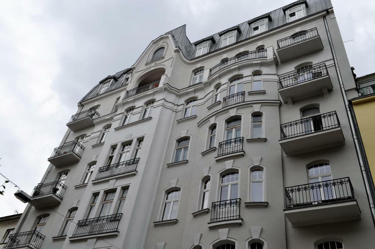 Apartament Na Wilczej Warschau Exterior foto