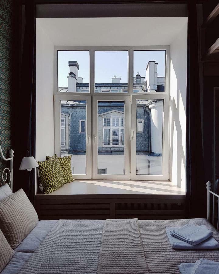 Apartament Na Wilczej Warschau Exterior foto
